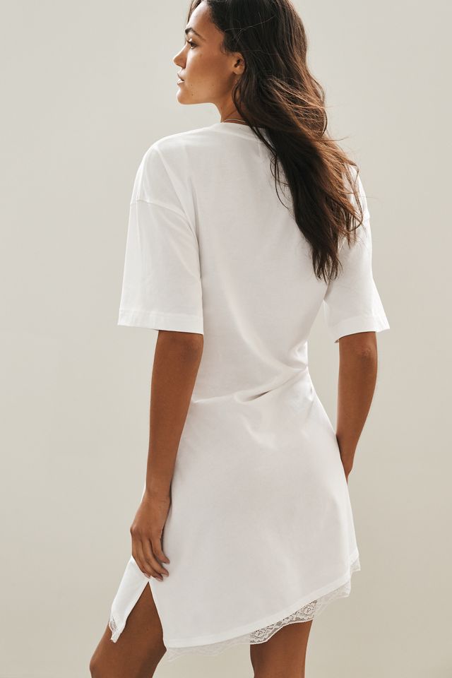 MON RENN Liora 100% Cotton T-Shirt Dress #2