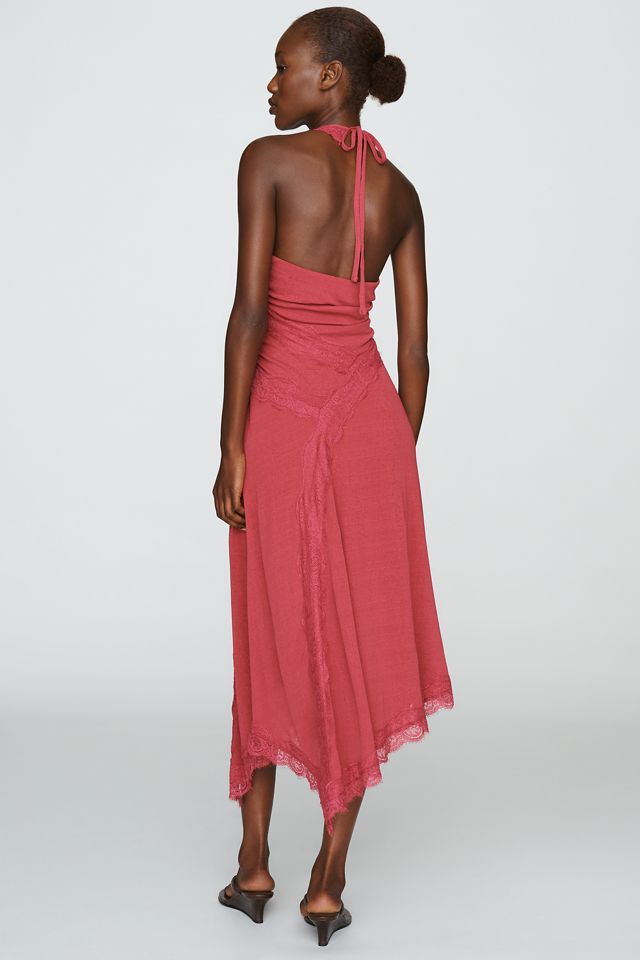 SOVERE Loni Asymmetric Midi Dress #1