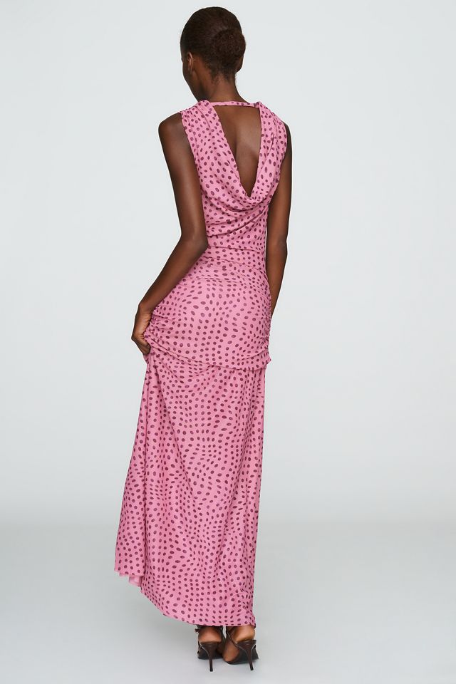 SOVERE Zuri Sleeveless Cowl Neck Maxi Dress #3