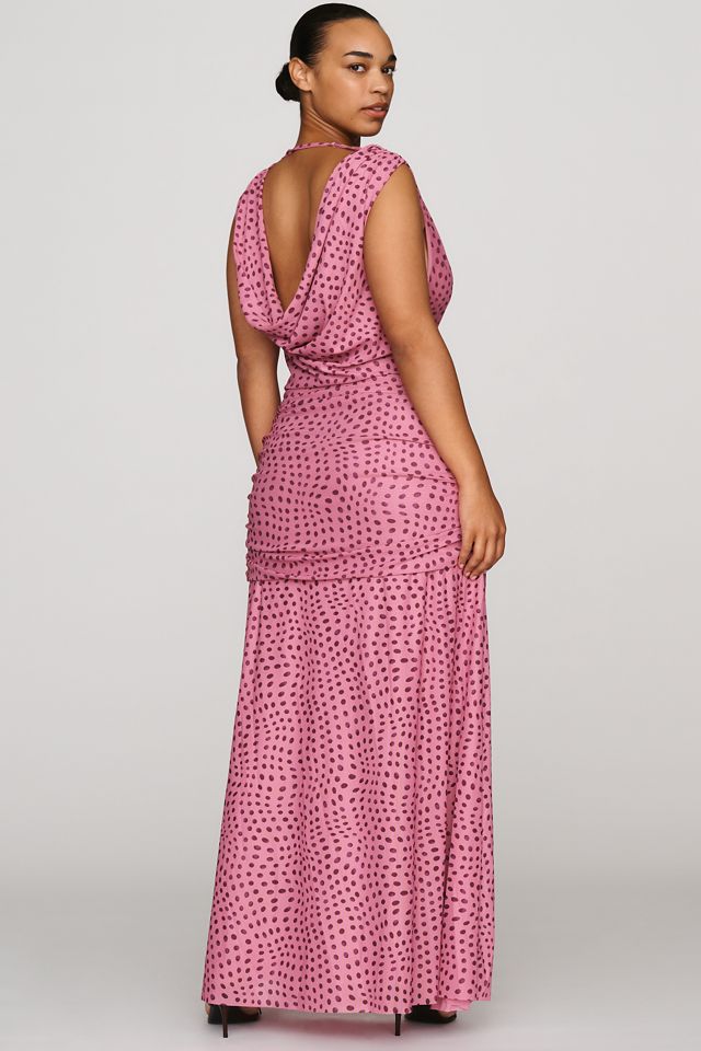 SOVERE Zuri Sleeveless Cowl Neck Maxi Dress #7