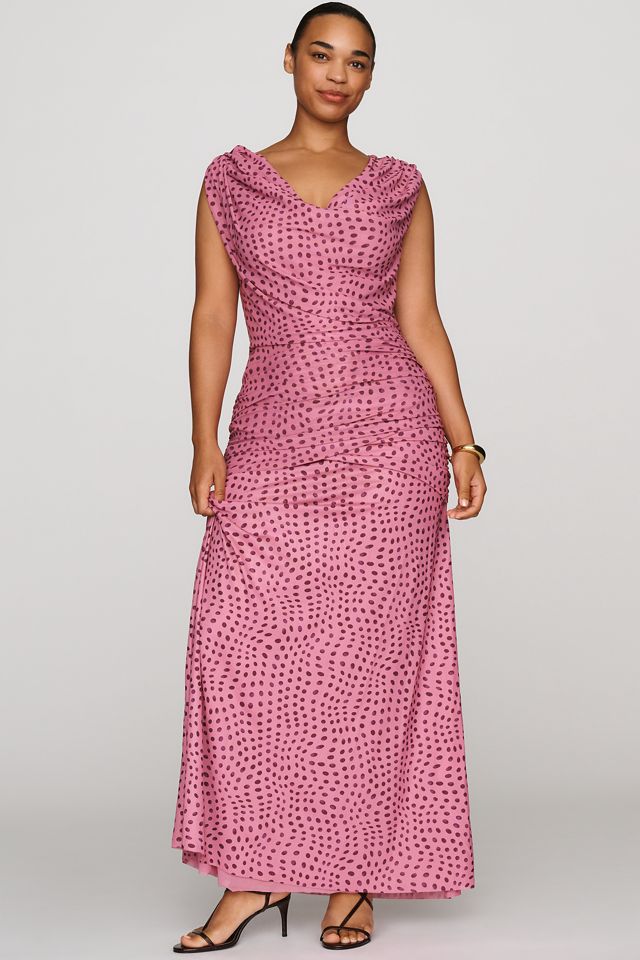 SOVERE Zuri Sleeveless Cowl Neck Maxi Dress #4