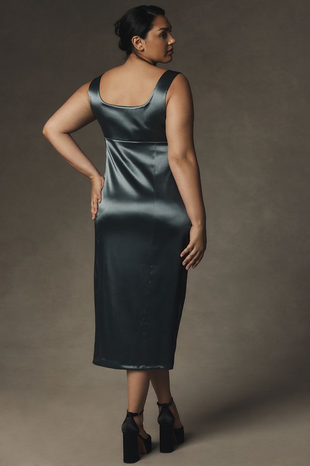 black tulle ruffle dress Plus Size Formal Dress Black V Neck Tiered Tulle Maxi Dress