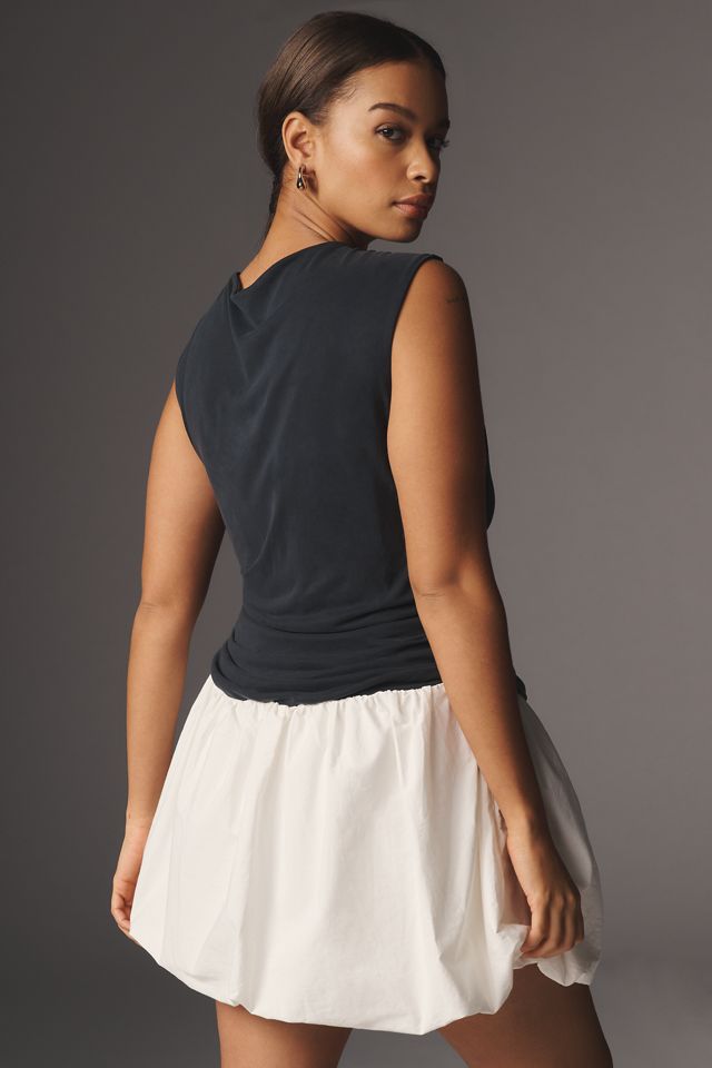 By Anthropologie Bubble Twofer Mini Dress #5