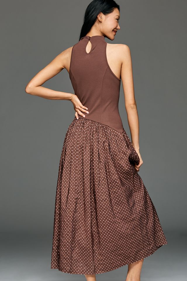 Maeve Mariana Drop-Waist Maxi Dress #1
