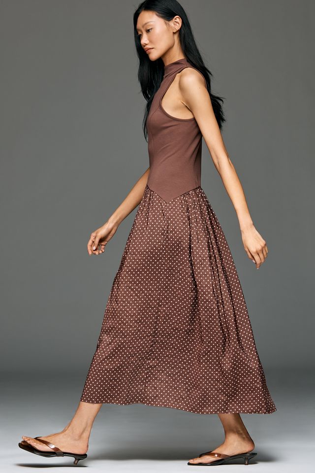 Maeve Mariana Drop-Waist Maxi Dress #2