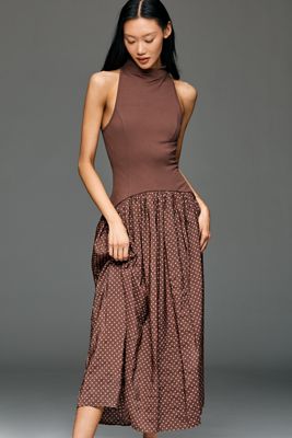 Mariana Drop-Waist Maxi Dress by Maeve | Anthropologie