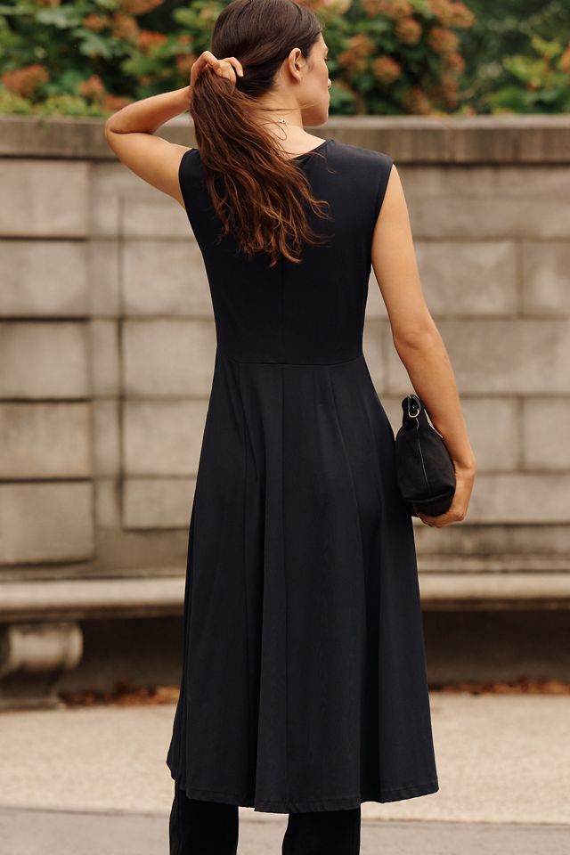 Maeve Knit Ruched Midi Dress #3