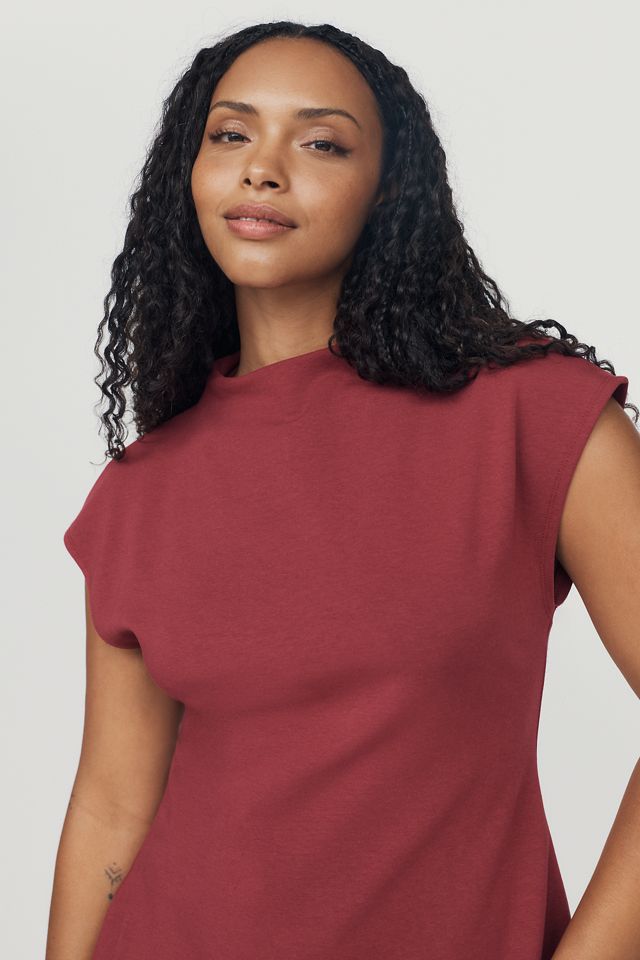 Pilcro Knit Mock-Neck Mini Dress #5