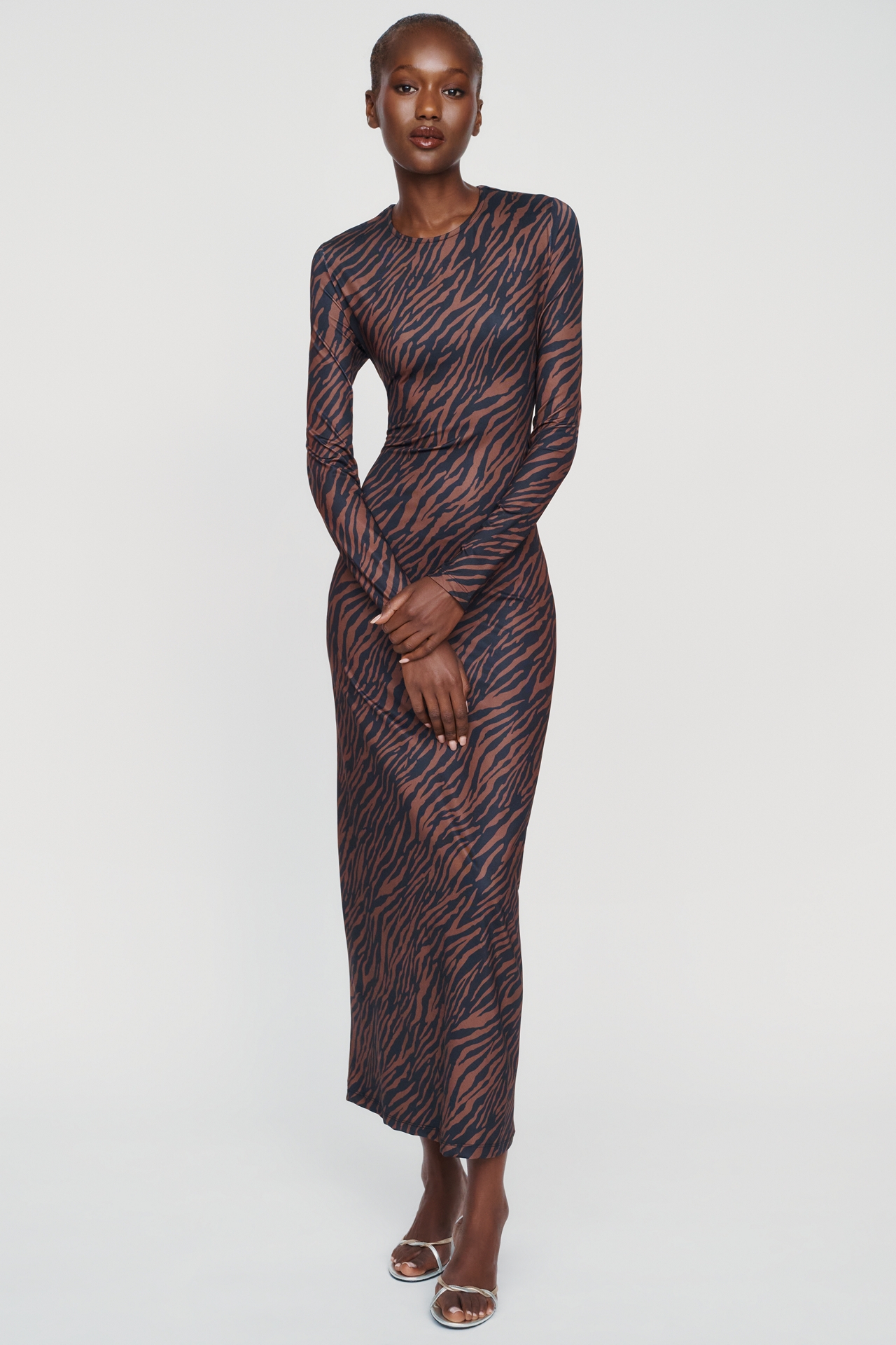 By Anthropologie Slim Knit Maxi Dress