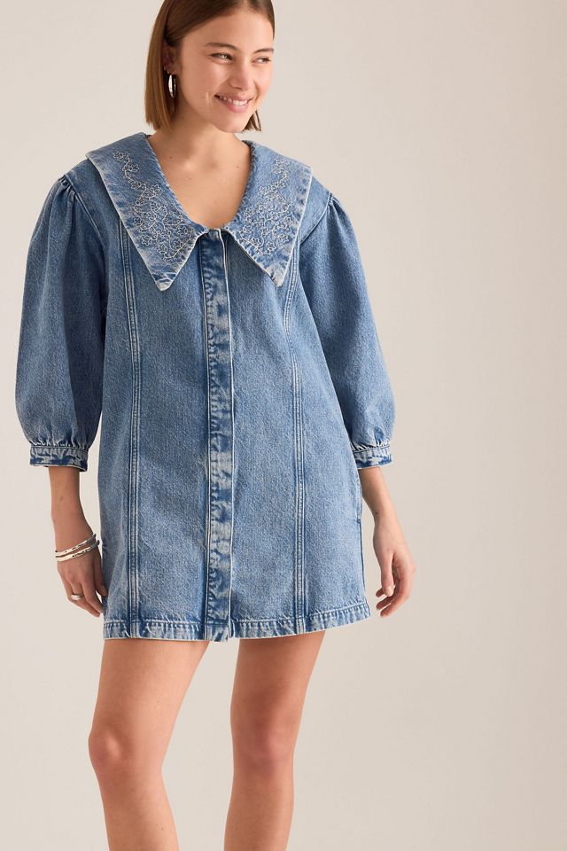 Seventy + Mochi Tilly Malibu Denim Mini Dress #2