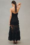 helsi sheer strapless appliqu dress Helsi, Audrey Square-Neck Floral Applique Sheer Mid Wedding Dress Save 34%