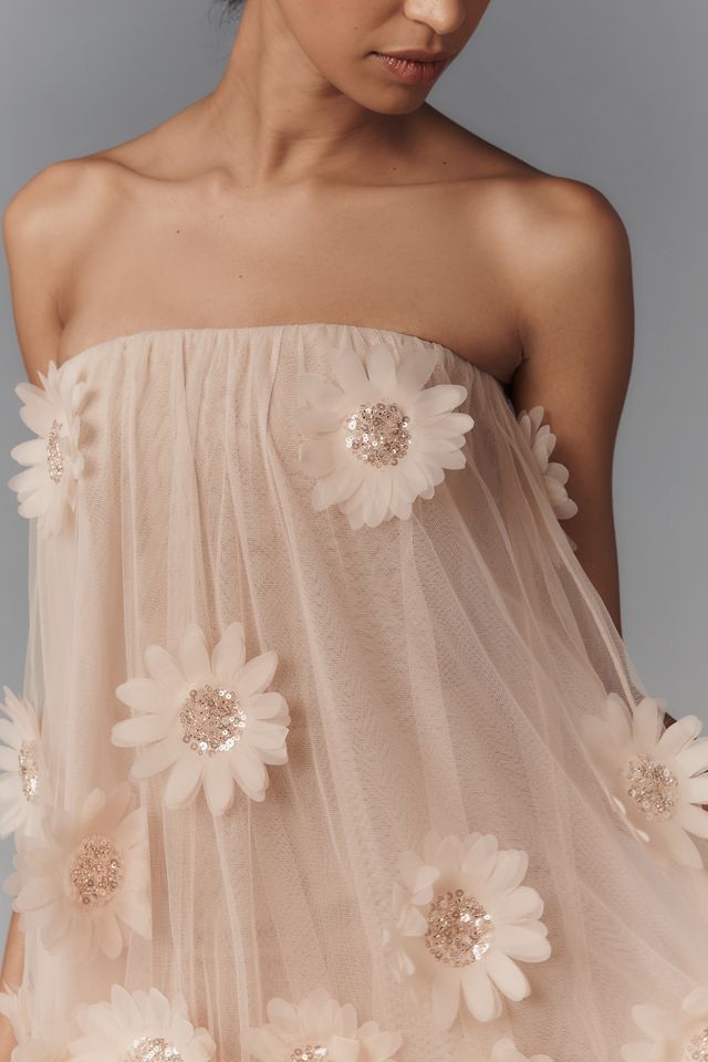 Helsi Bianca Strapless Tulle Mini Dress #1