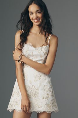 Bardot Karoline Strapless Lace Mini Dress | Anthropologie