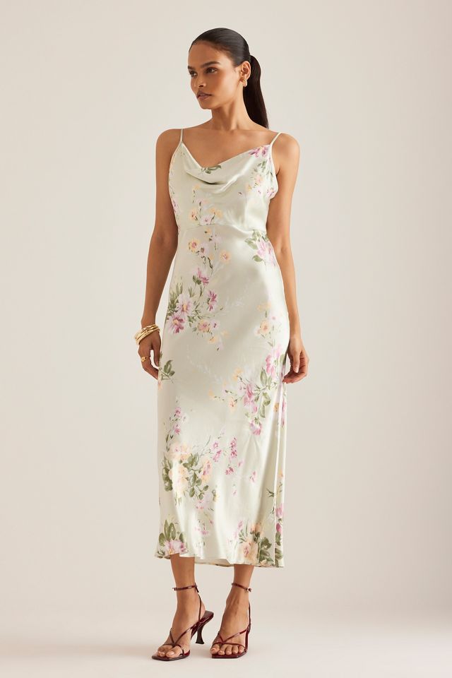 Vestito midi floreale in raso Trixie Nobody's Child #1