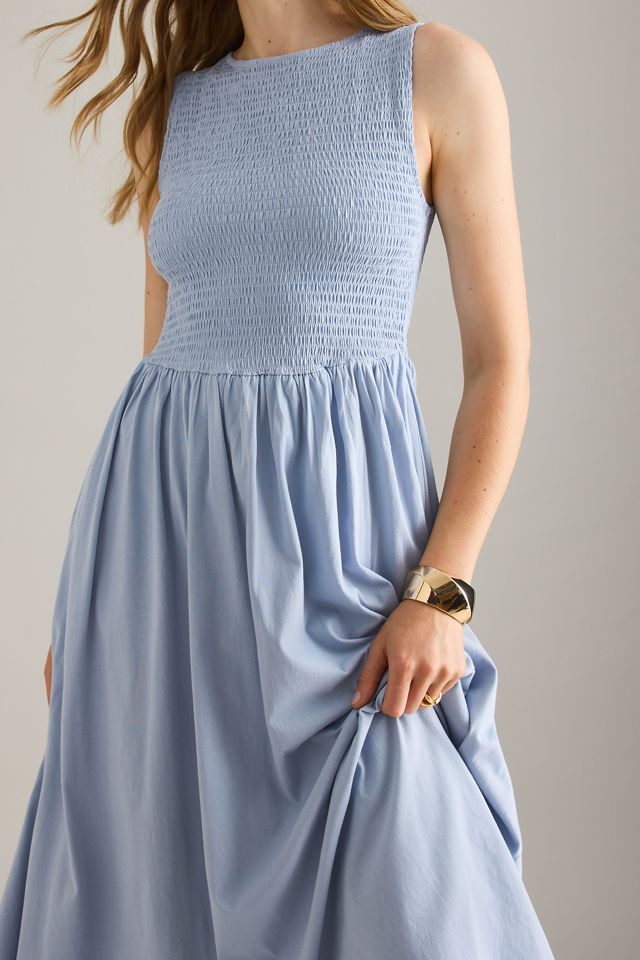 Nobody's Child Billie Shirred Midi Dress #3