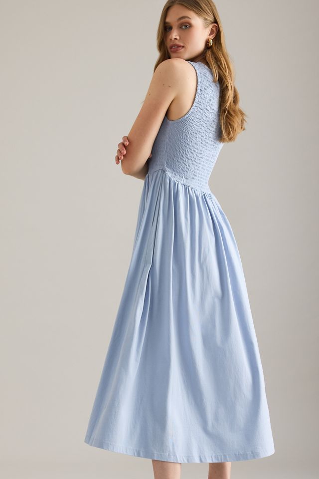 Nobody's Child Billie Shirred Midi Dress #1