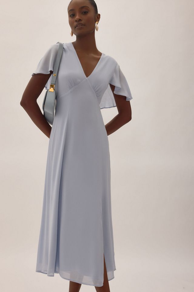 Nobody's Child Marlow Flutter-Sleeve Midi Dress #2