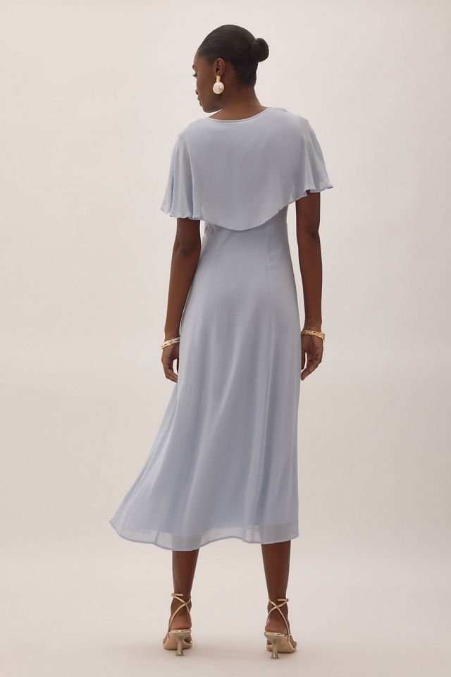 Nobody's Child Marlow Flutter-Sleeve Midi Dress #1
