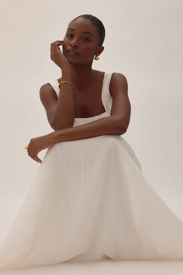 Robe midi sans manches à taille basse Honey Bridal Nobody's Child #4