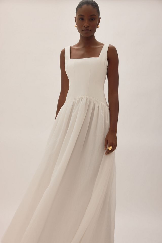Robe midi sans manches à taille basse Honey Bridal Nobody's Child #5