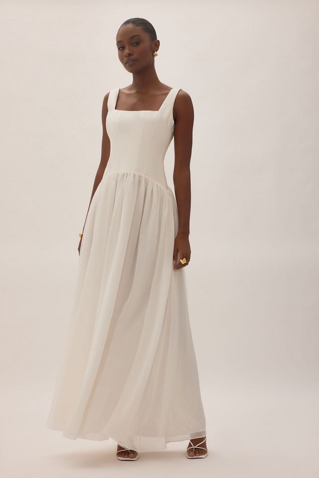Robe midi sans manches à taille basse Honey Bridal Nobody's Child #3