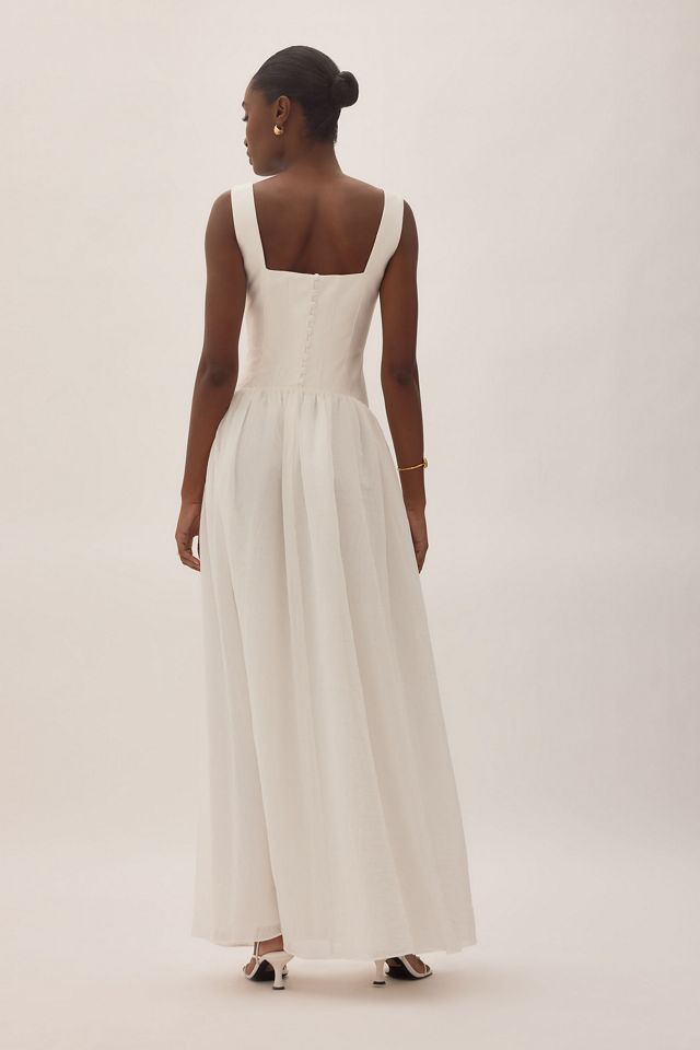 Robe midi sans manches à taille basse Honey Bridal Nobody's Child #1