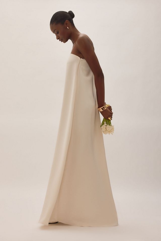 Nobody's Child Eira Bridal Bandeau Satin Maxi Dress #2