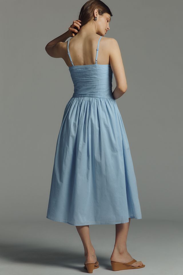 Nobody's Child Talia Square-Neck Midi Dress #1