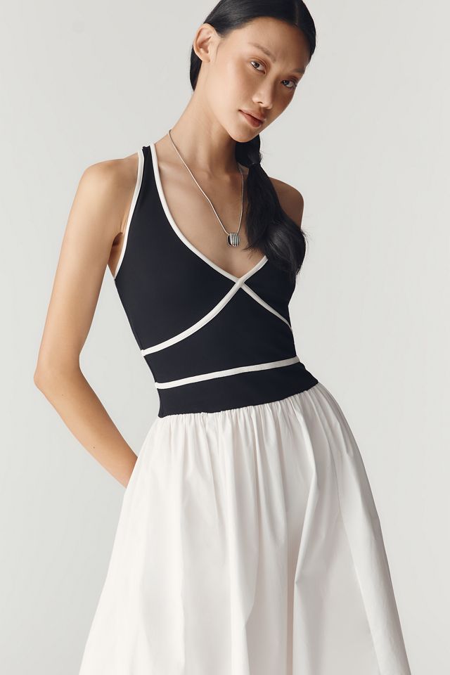 Nobody's Child Kayla V-Neck Midi Dress #1