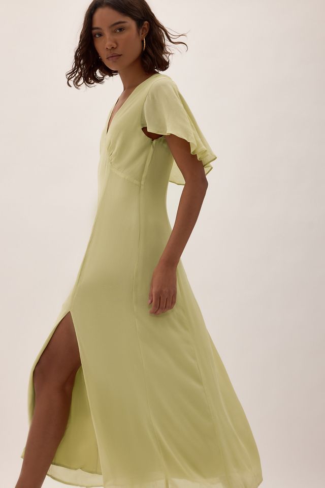 Nobody's Child Marlow Flutter-Sleeve Midi Dress #2