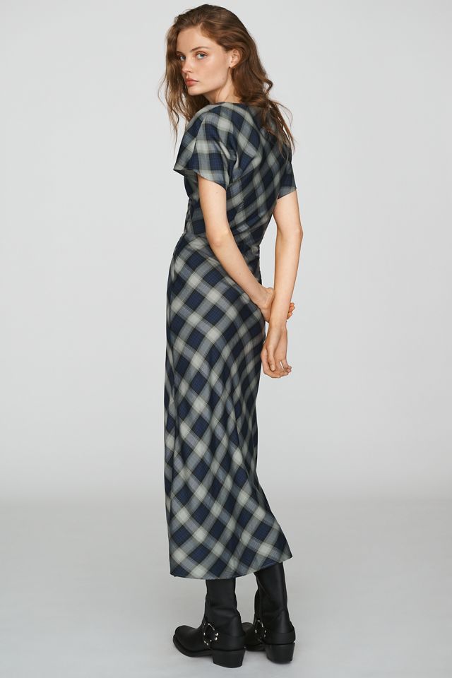 Nobody's Child Blaine Plaid Maxi Dress #2