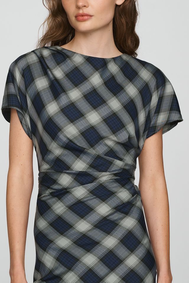 Nobody's Child Blaine Plaid Maxi Dress #3