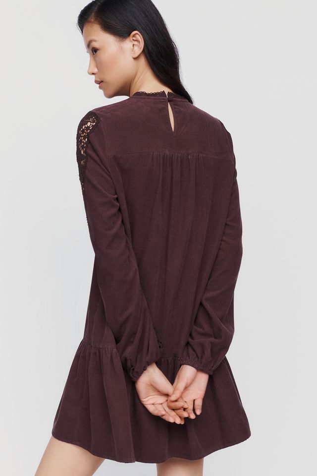 Nobody's Child Denise 100% Cotton Corduroy Mini Dress #2