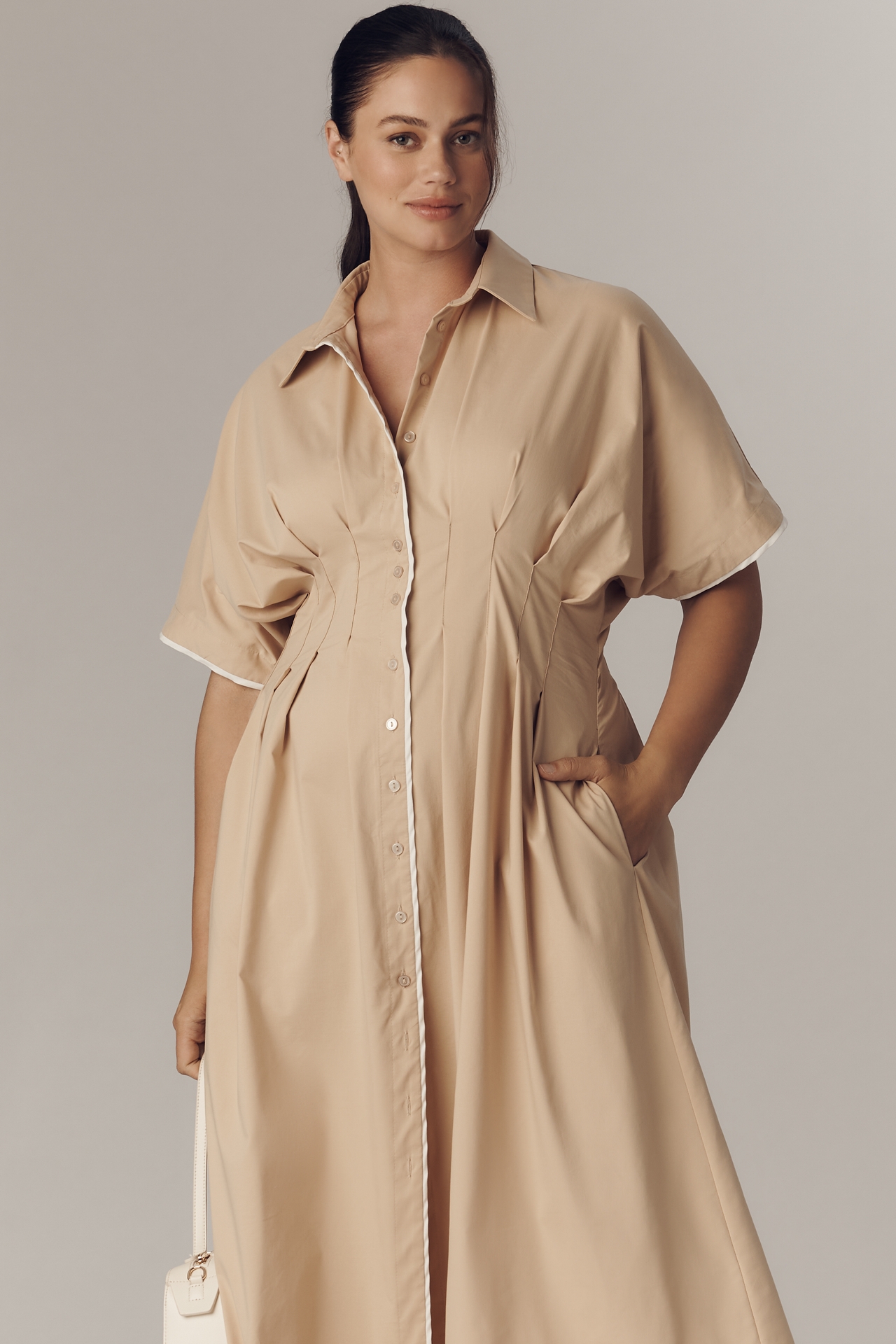 The Tobie Shirt Dress by Exquise