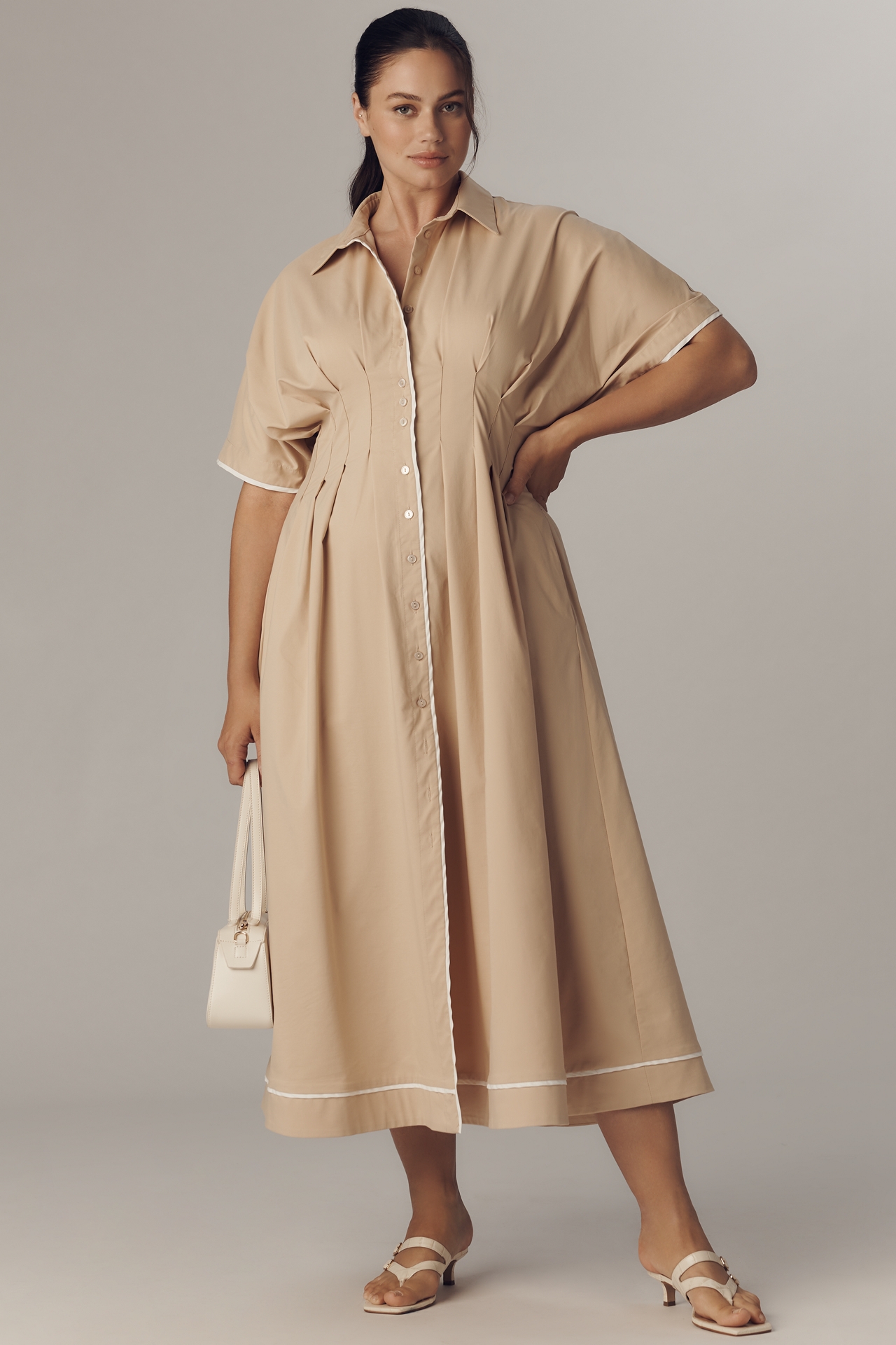 The Tobie Shirt Dress by Exquise