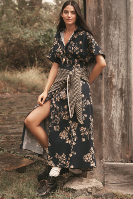 Exquise The Tobie Shirt Dress By  In Animal Print