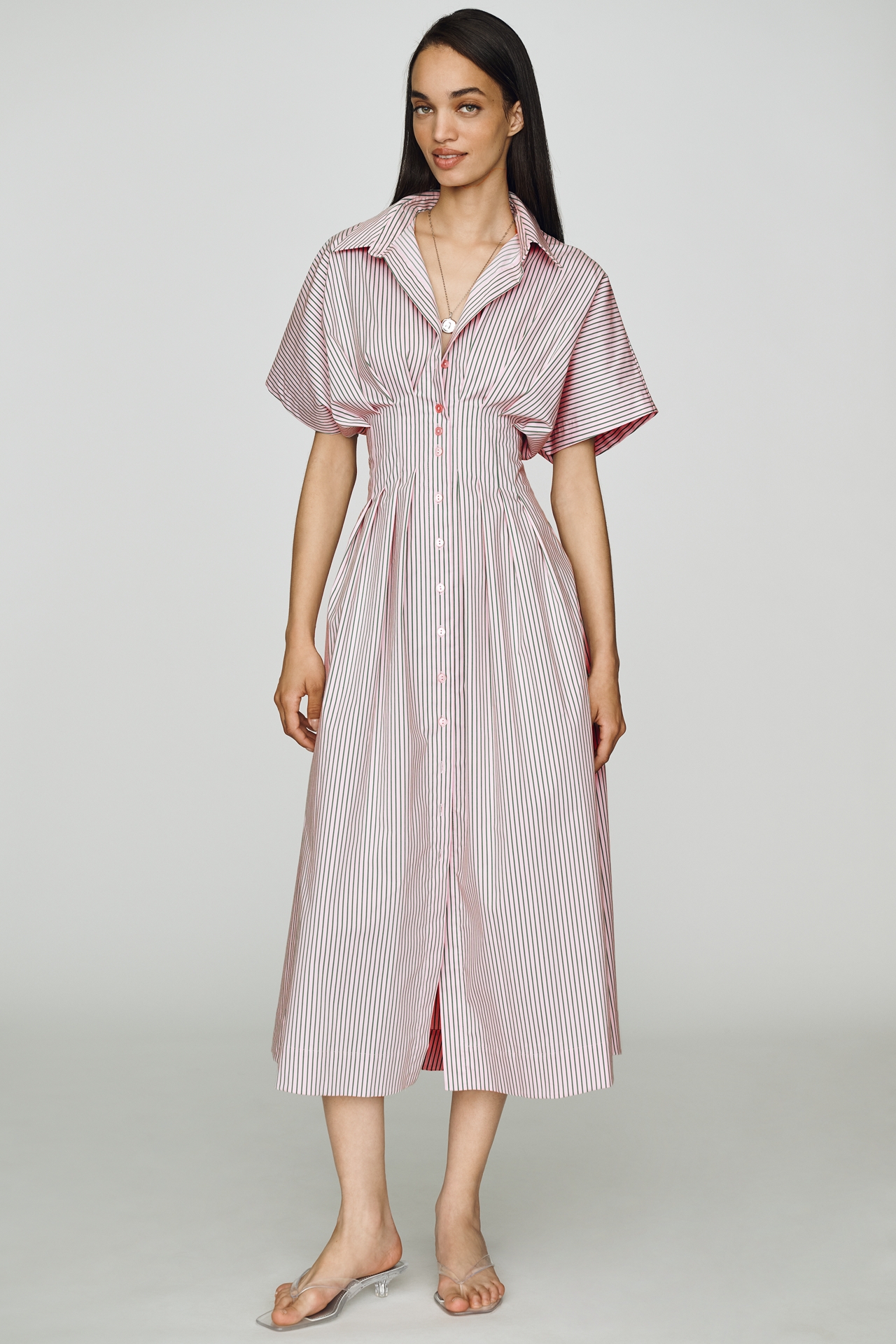 Tobie Shirt Dress by Exquise