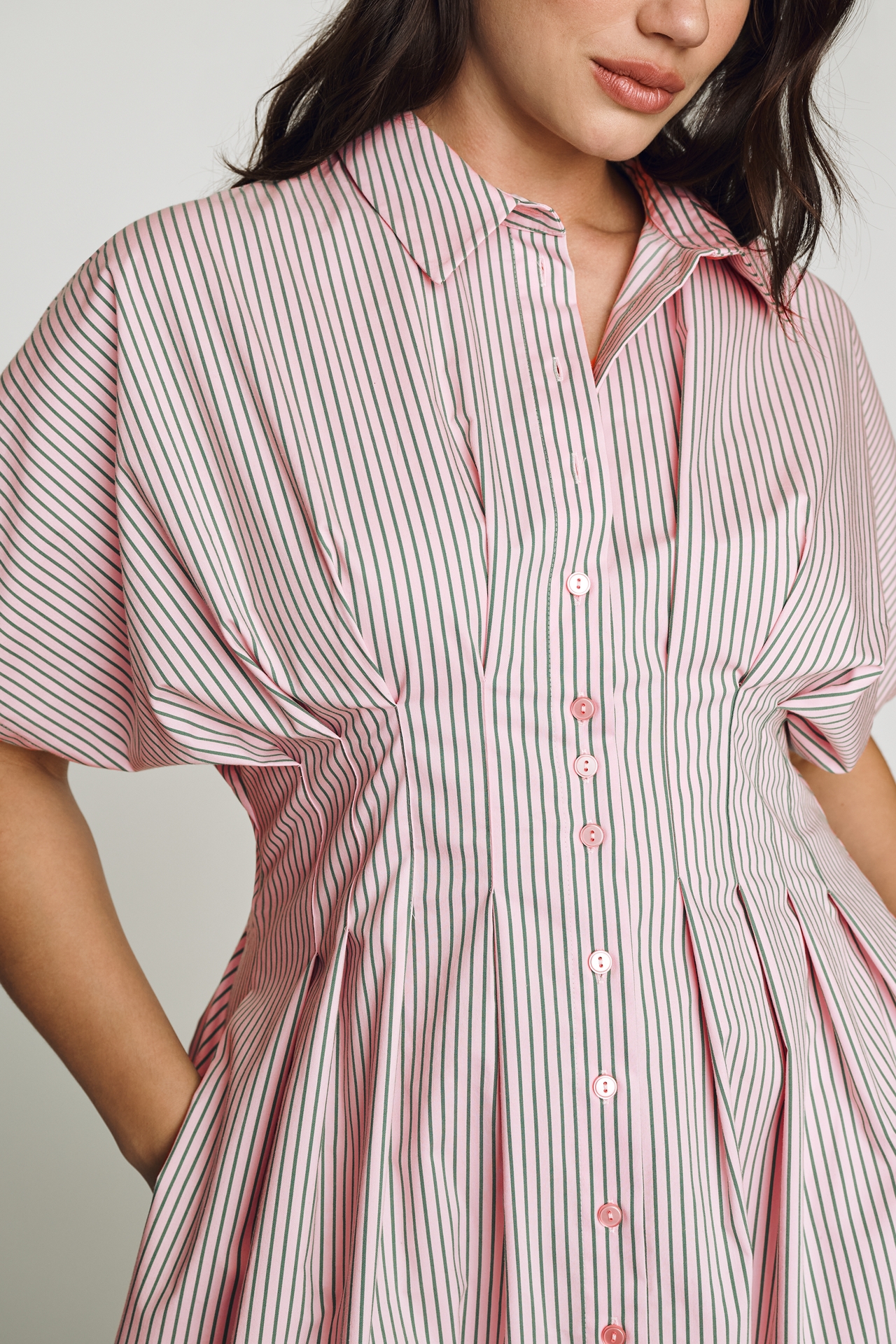 Tobie Shirt Dress by Exquise