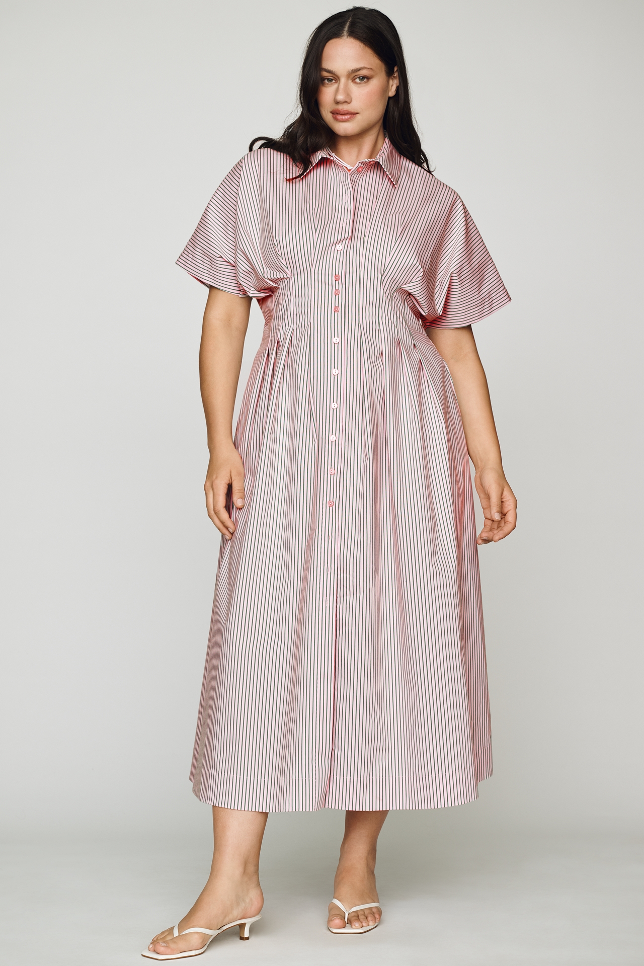Tobie Shirt Dress by Exquise
