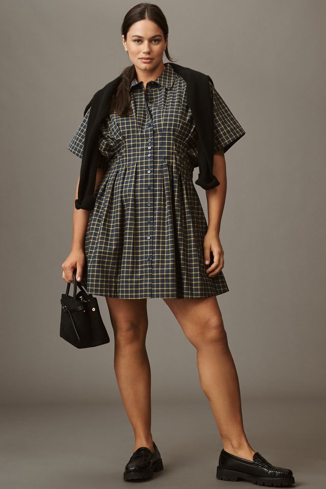 The Tobie Mini Shirt Dress by Exquise #9