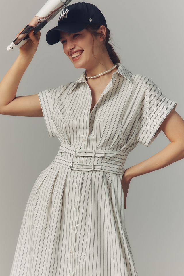 The Tobie Shirt Dress by Exquise: Double Buckle Edition