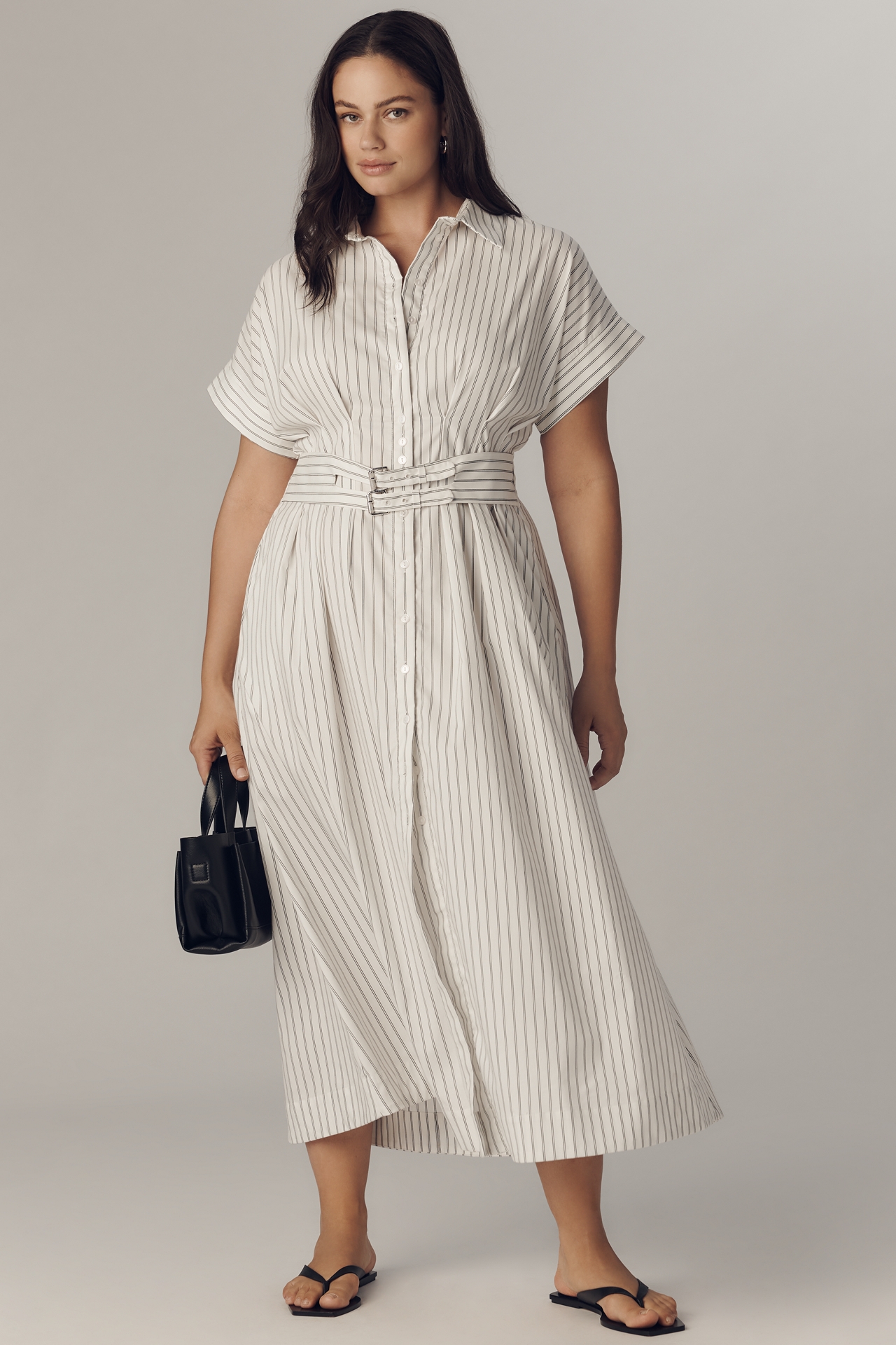 The Tobie Shirt Dress by Exquise: Double Buckle Edition