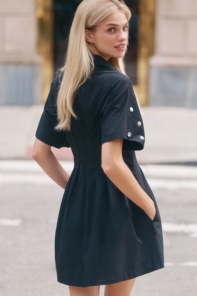 The Tobie Studded Mini Shirt Dress by Exquise #2