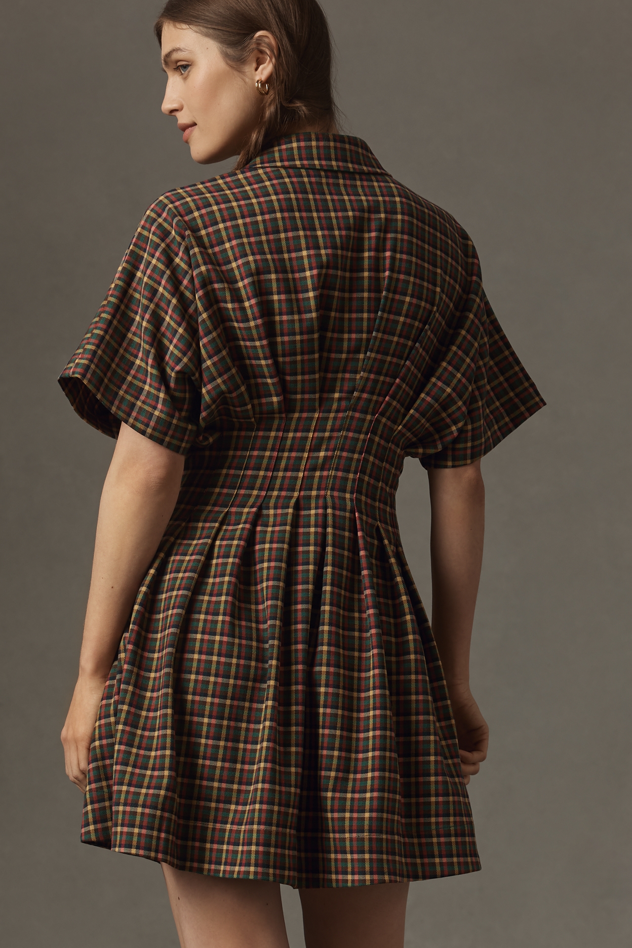 The Tobie Mini Shirt Dress by Exquise