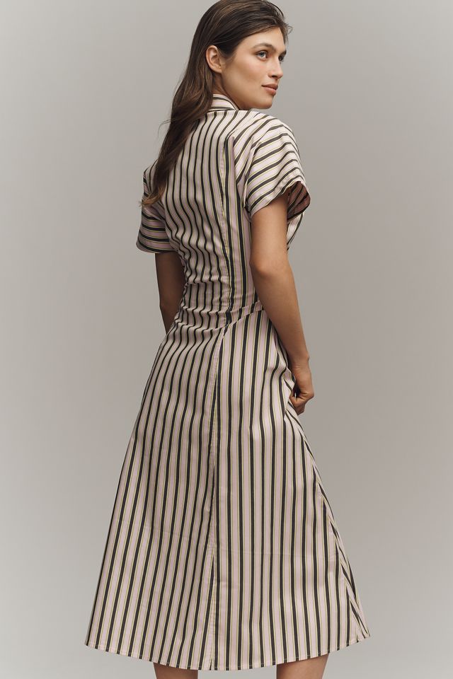 knee length dresses for ladies Zaina T-Shirt Midi Dress - Pink main image 0
