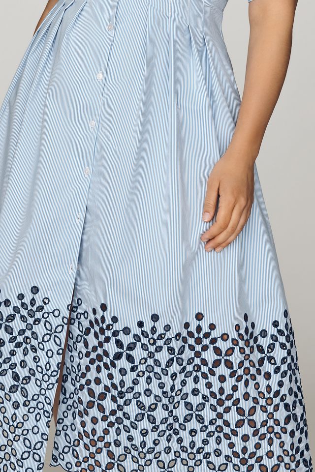 Tobie Eyelet Shirtdress by Exquise #5