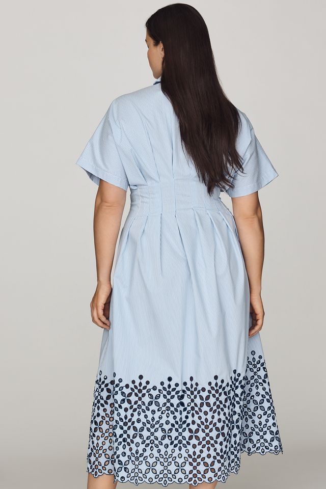 Tobie Eyelet Shirtdress by Exquise #6