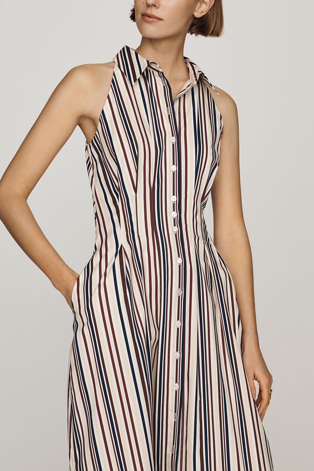 Tobie Sleeveless Shirtdress by Exquise #1