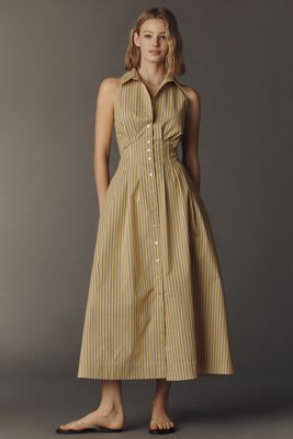Marimekko Pisteinen Unikko Jersey Midi Dress | Anthropologie
