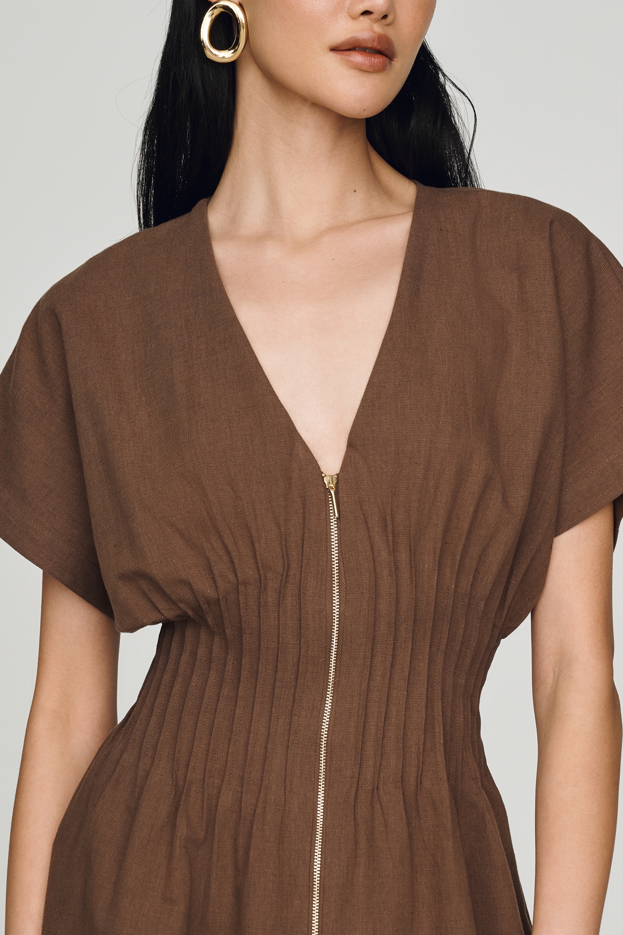 Exquise Tobie Pleated Mini Dress